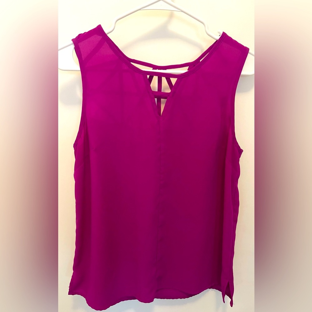 Geometric Cut Out Blouse